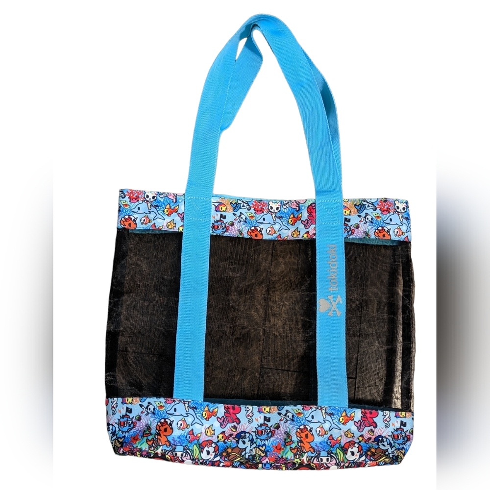 Tokidoki Mesh Tote Beach Bag Sea Creatures